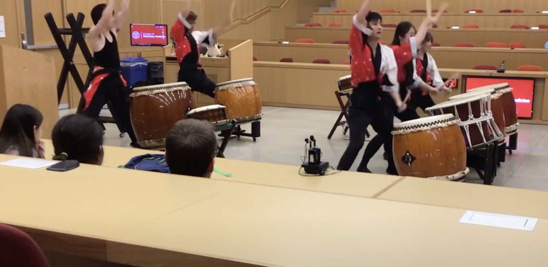 Come for the bunnies, stay for the taiko drumming